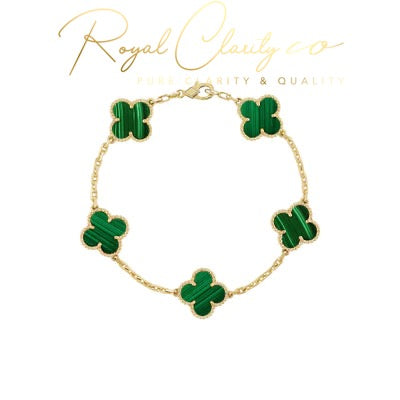 CLOVER LEAF 🍀 LUCKY BRACELET BY ROYAL CLARITY CO