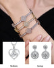 Moissanite Clover Tennis Lucky Bracelet 6.5~8.5inch Full Diamonds  Jewelry Personalized customization S925 Silver