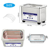Ultrasonic Cleaner Ultrasound Glasses Jewelry Cleaner 40KHZ High Frequency Ultrasonic Washing Bath for Glasses Jewelry Cleaning
