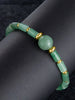 Genuine Green Aventurine Pastel Jade Green Dainty Stretch Beaded Bracelet For Men Women Fashion Handmade Gemstone Jewelry Gifts