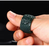 Natural Nephrite Green Jade Ring Men Healing Gemstone Fine Jewelry Genuine Hetian Jades Dragon Thumb Rings Wide Band Anillos