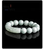 Jade Beads Bracelet Exquisite Fashion Fine Jewelry Natural Myanmar A-goods Jadeite Blessing Flower Pattern Curved Strip 13mm Ice