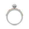 JDTK-62805WP- 14K 1.75 Ct.Tw. Diamond Engagement/Bridal Ring