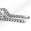 316L Stainless Steel Chain Necklace Hip Hop Cuban Chain AAA+ Do Not Fade