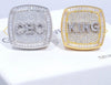 Custom Micro Pave  Ring AAA+ Men Woman  Name Logo